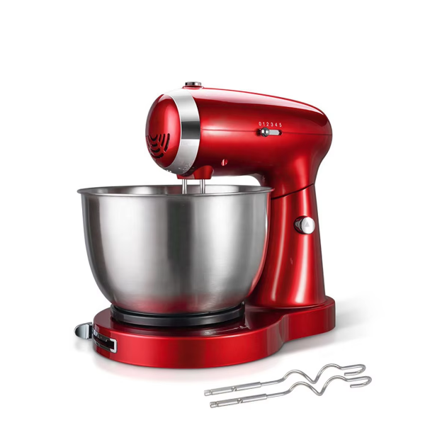 Stand Mixer,3.5L Small Electric Food Mixer,6 Speeds Portable Lightweight Kitchen Mixer