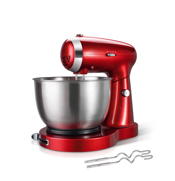 Stand Mixer,3.5L Small Electric Food Mixer,6 Speeds Portable Lightweight Kitchen Mixer